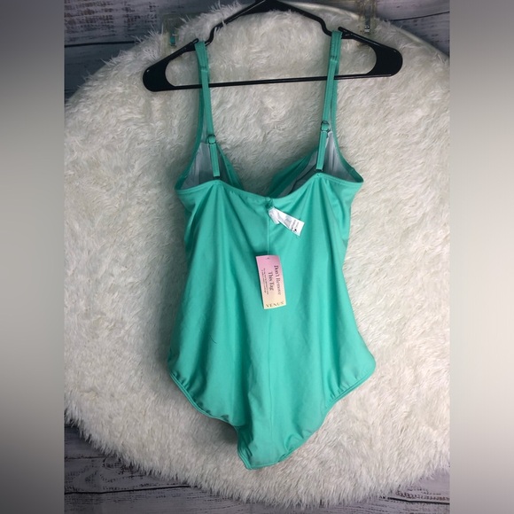 VENUS Aqua One-Piece Swimsuit NWT Size 16 - Picture 10 of 15